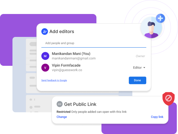 Collaborate with users