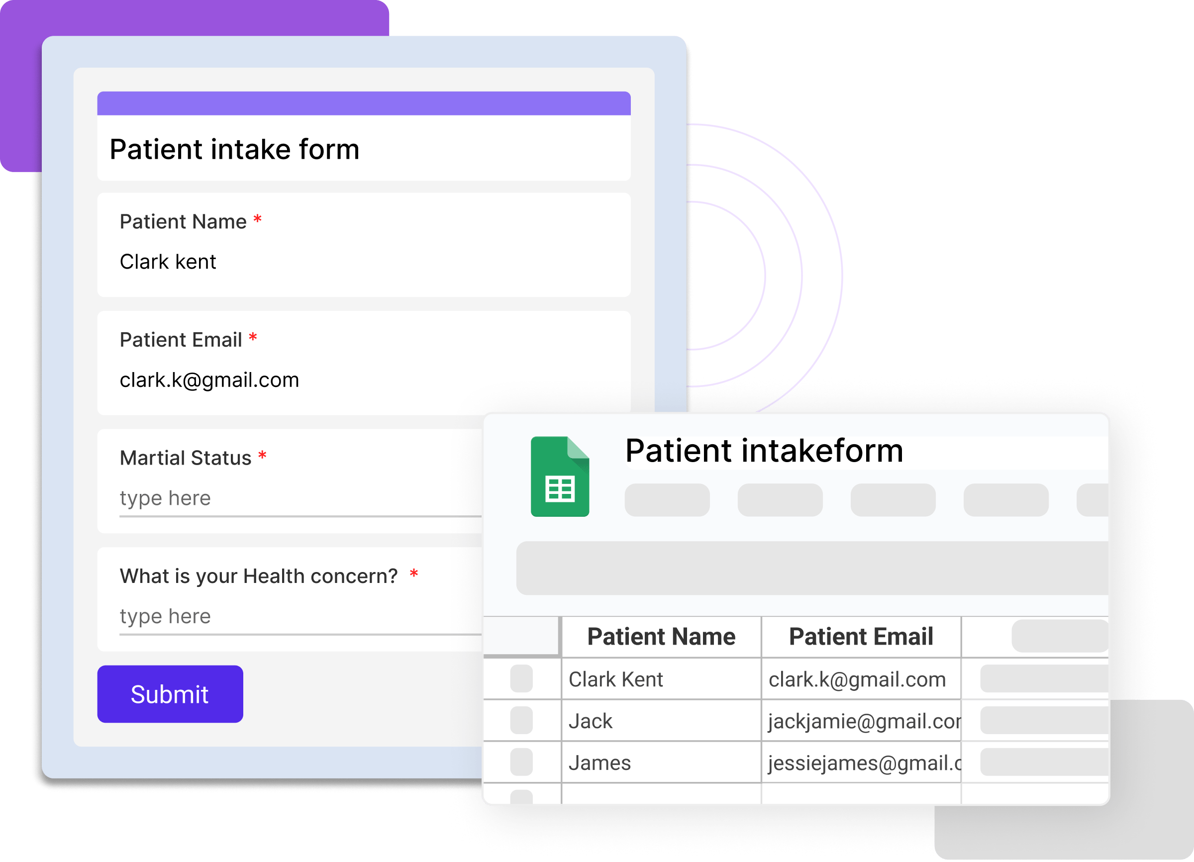 Google Sheets integration