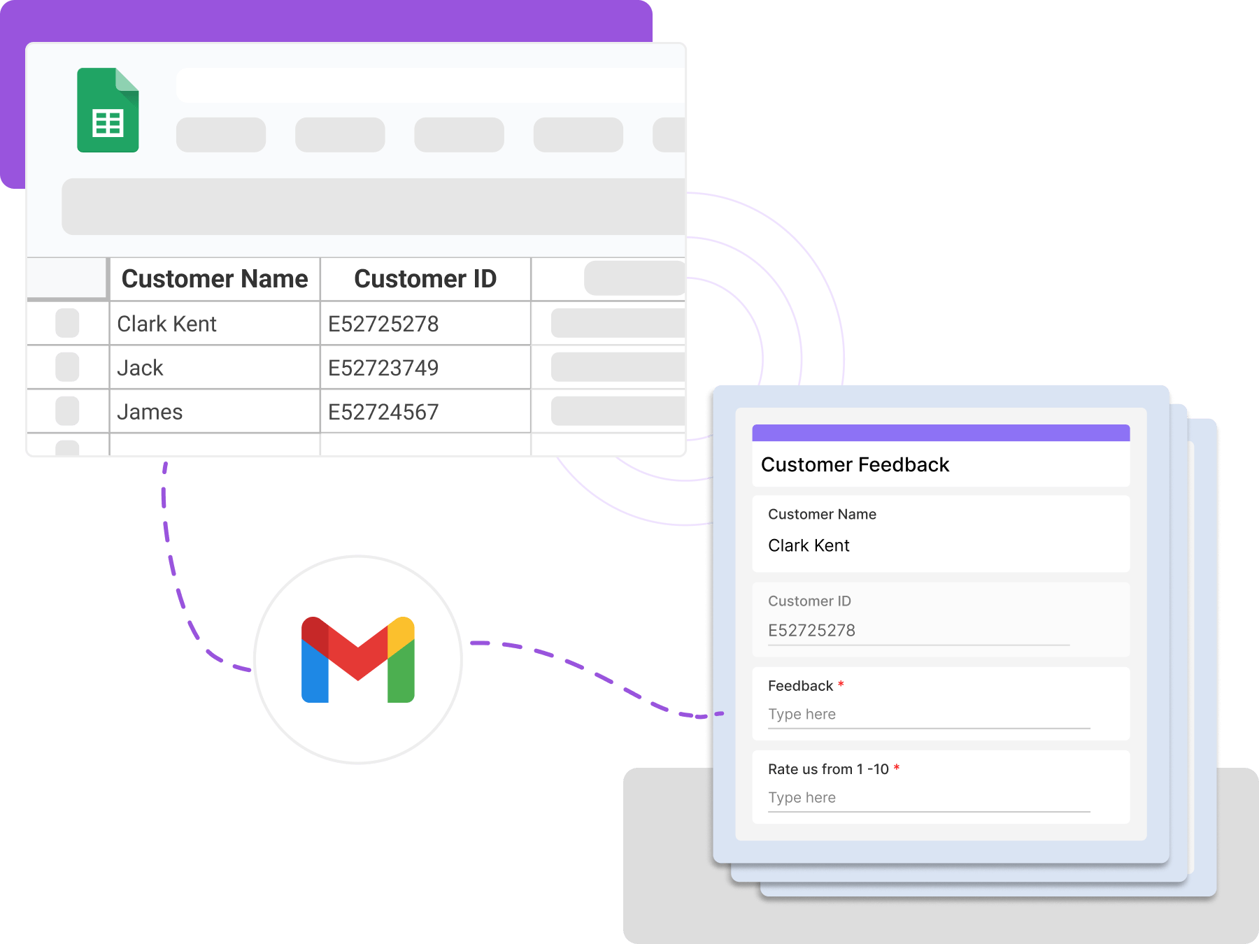 Bulk generate unique prefill links